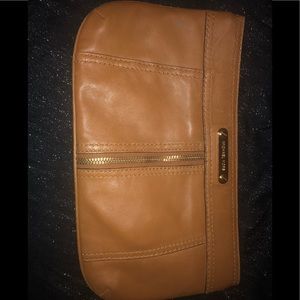 Leather Michael Kors Clutch